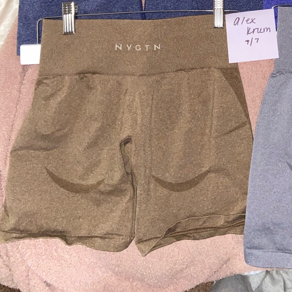 NVGTN Mocha contour shorts